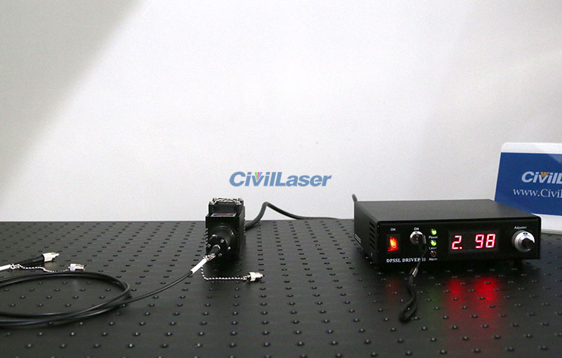 IR fiber coupled laser